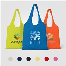 Santorini Recycled 5 oz Cotton Shopping Tote Bag - 8L