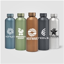 Astrid Recycled Stainless Steel Metallic Bottle - 24 oz