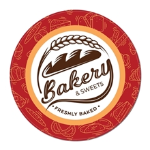 3 x 3 Stock - Shaped Sticker