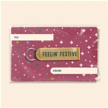 Feelin Festive Key Holder Mailer