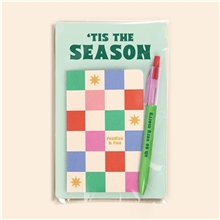 Tis The Season Small Sewn Journal + 3- Way Pen Mailer