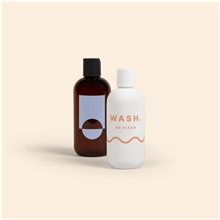 8 oz Wash With Push - Pull Cap - Direct Print