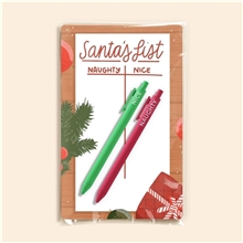 Naughty Nice Jotter Pen Mailer