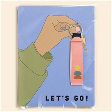 Wrist Strap Key Holder Mailer