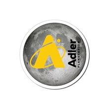 Moon Design Shaped Magnet, Full Color Digital