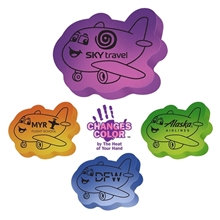 Mood(TM) Airplane Die Cut Eraser