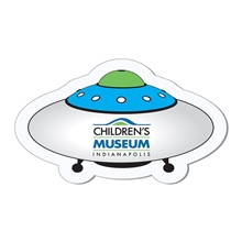 UFO Shaped Magnet, Full Color Digital