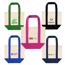 Mini TJ Light Canvas Tote Bag