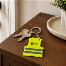 Safety Vest Reflective Key Tag