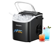 Branded EUHOMY Countertop Ice Maker Machine with Handle