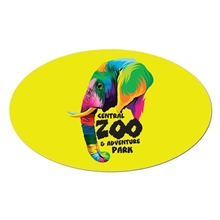 5 x 3 Oval Sticker