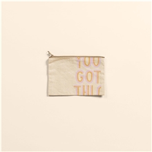 Poptart Pouch - Natural Canvas