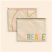 Dollface Pouch - Natural Canvas