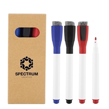 3 Piece Dry Erase Marker Set
