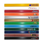 Enamel Finish Carpenter Pencils, Full Color Digital