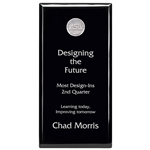 Black Plaque - 6" x 12"