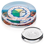 JAFFA® Round Paperweight