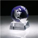 Firmada II Blue Crystal Globe