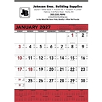 Triumph® Calendars Red & Black Contractor Memo Calendar