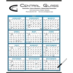Triumph® Calendars Span-A-Year (Laminated with Marker) Calendar