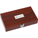 Manchurian Ash 6-Piece Steak Knife Slim Case Set