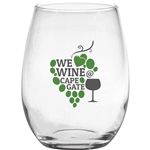15 oz Stemless White Wine