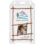 Plastic Single Card ID Holder