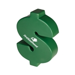 Dollar Money Sign Shape Stress Ball