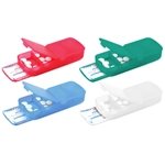 Plastic Bandage Dispenser with Pill Case