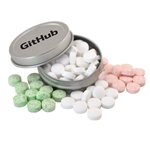 Flat Top Tins with Mini Mints