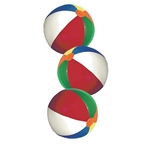 Mini Beach Ball w/ Multi-Colored Panels (4.5" Inflated)