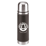 Leatherette Vacuum Bottle - 16 oz