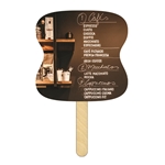 Hourglass Mini Hand Fan - Paper Products