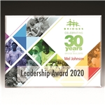 PhotoImage® Beveled Spectra Lite Plaque-7" x 9" x 1/4"