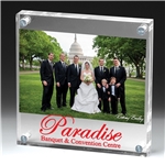 Clear Acrylic Entrapment Frame - 6-3/4" x 6-3/4"