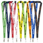 "PALMER" 3/4" Silkscreen Lanyard with FREE Breakaway Safety Release