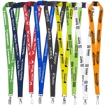 "PALMER" 3/4" Silkscreen Lanyard With Breakaway Safety Release
