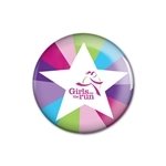 Full Color Round safety pin back Button - 1 1/2" Diameter