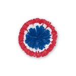 Bullseye Vinyl Show Pom- 4"