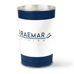 Large Wastebasket - 15" H