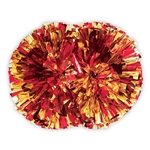 2-Color Mix Metallic Show Pom- 5"