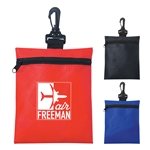 Non-Woven Zippered Pouch