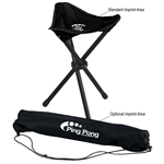 Recycled Folding Tripod Stool With Carrying Bag