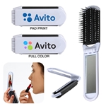 Folding Brush & Mirror