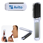 Folding Brush & Mirror