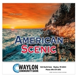 American Scenic Wall Calendar: 2026 Stapled