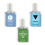 0.5 oz Clear Sanitizer in Clear Bottle