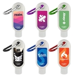 1.9 oz SPF 30 Sunscreen in Clear Bottle with Carabiner