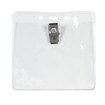 Badge Pouch w/ Bulldog Clip - 4 /18" x 3 7/8"