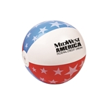 16" Patriotic Inflatable Beach Ball
